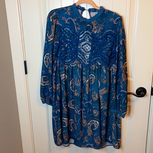 Baby Doll Lace Dress - Picture 1 of 10
